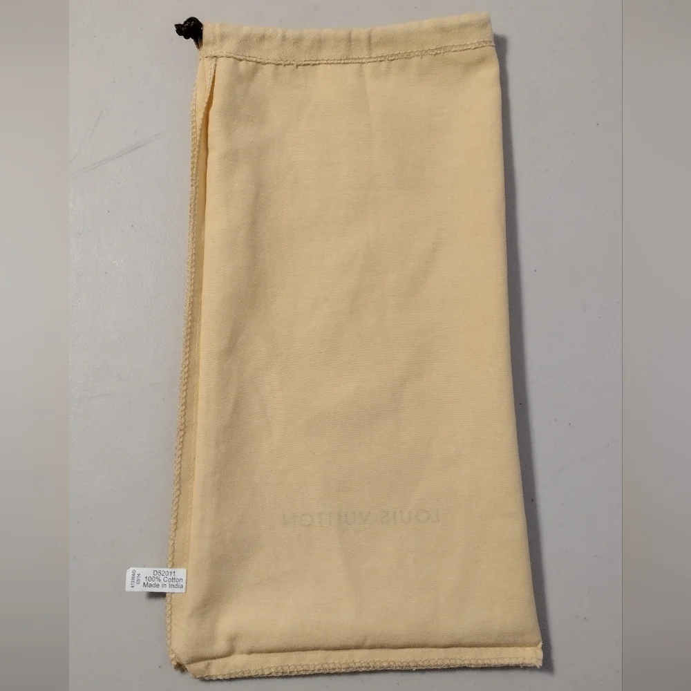 Bundle Of 2 Louis Vuitton Beige Dust Bags